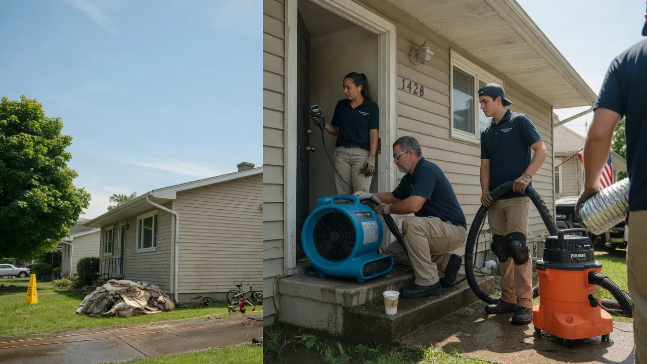 Water Damage Restoration in Bristol, WI near me